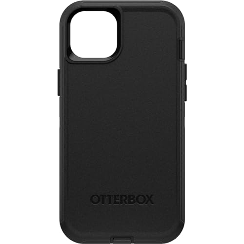 OtterBox Defender Fitted Hard Shell Case for iPhone 14 15 Plus Black