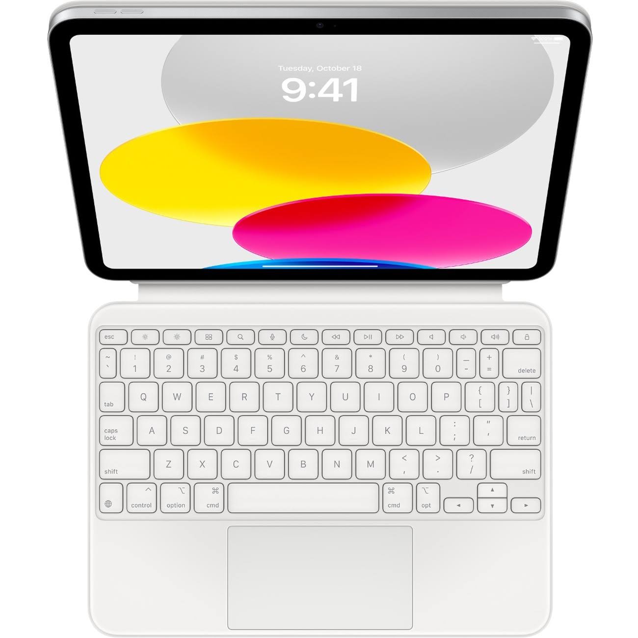 Apple iPad 10e génération Magic Keyboard Folio Anglais - Blanc