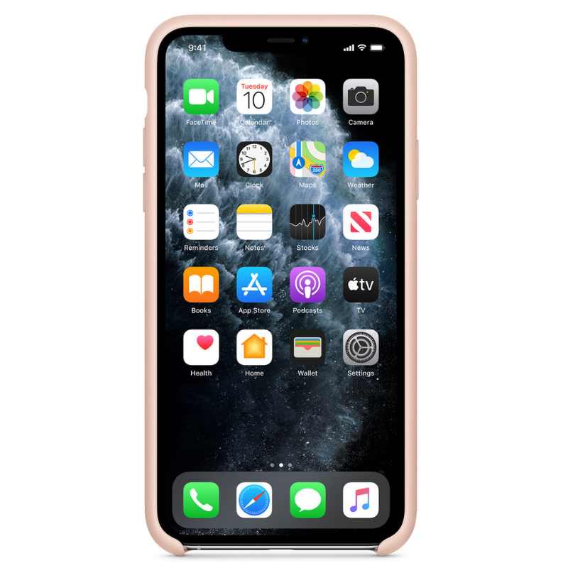 Apple iPhone 11 Pro Max Silicone Case - Pink Sand