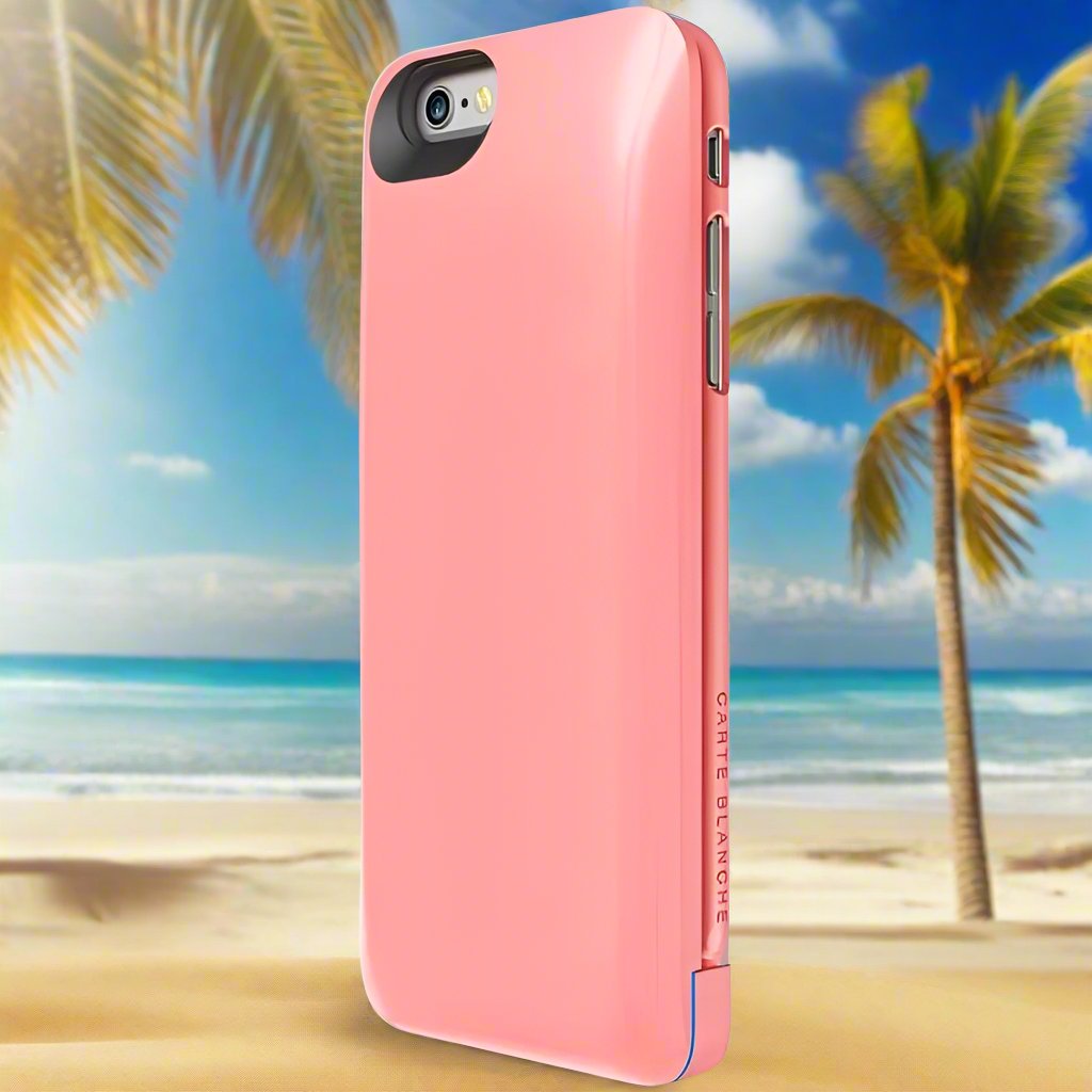 Coque Batterie Externe Boostcase pour Apple iPhone 6/6s - Rose Corail