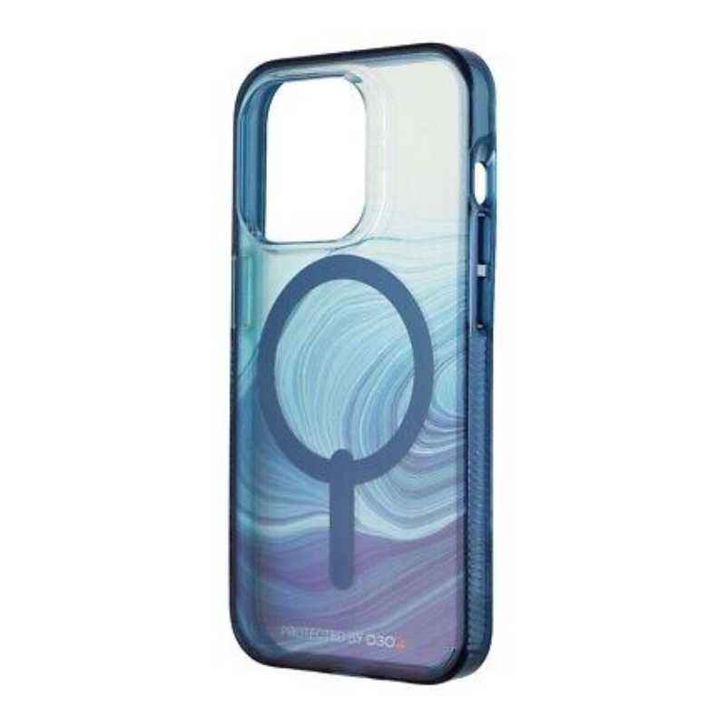 Gear4 Milan Snap Case for Apple iPhone 14 Pro Max - Blue Swirl