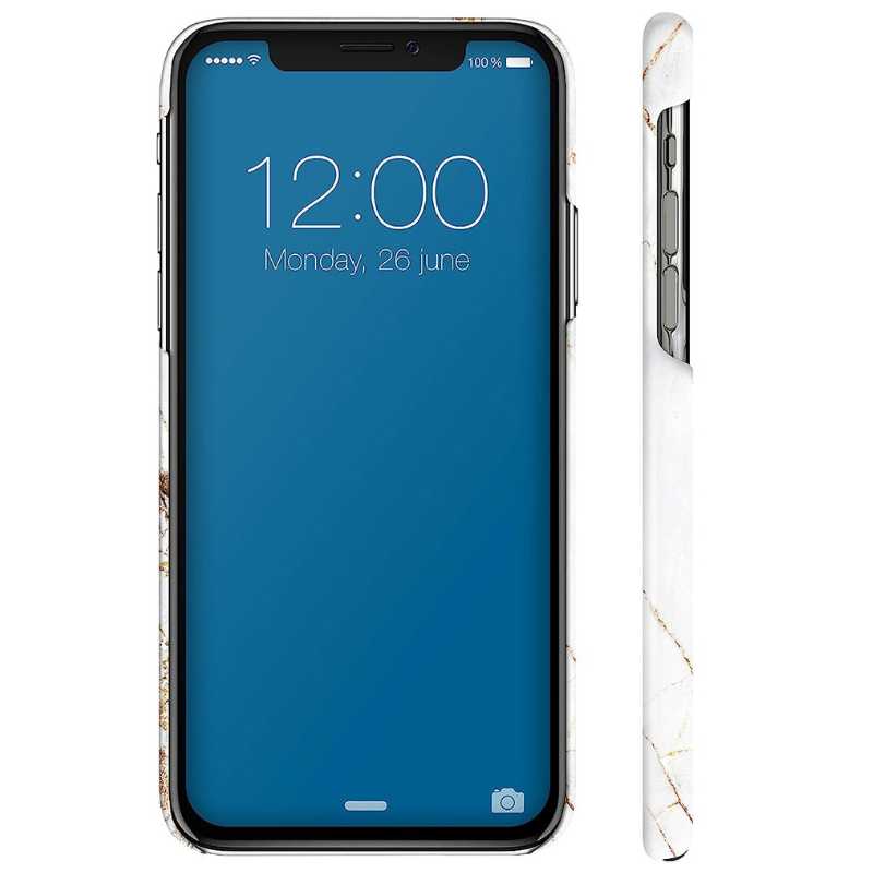 Coque iDeal of Sweden pour Apple iPhone XR - Or Carrare