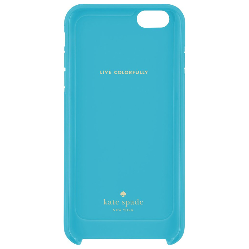 Étui rigide Kate Spade New York pour Apple iPhone 6/6s Plus - Rayure bleue/verte