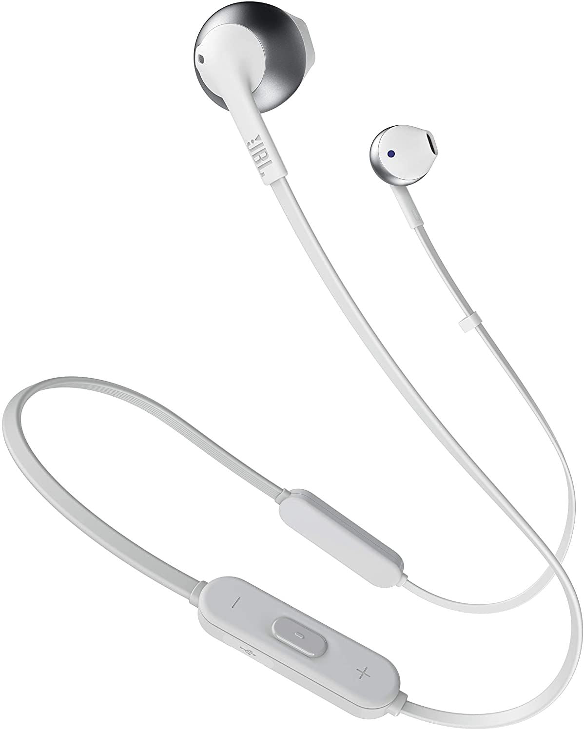 JBL TUNE 205BT Wireless Earbud Headphones - Chrome