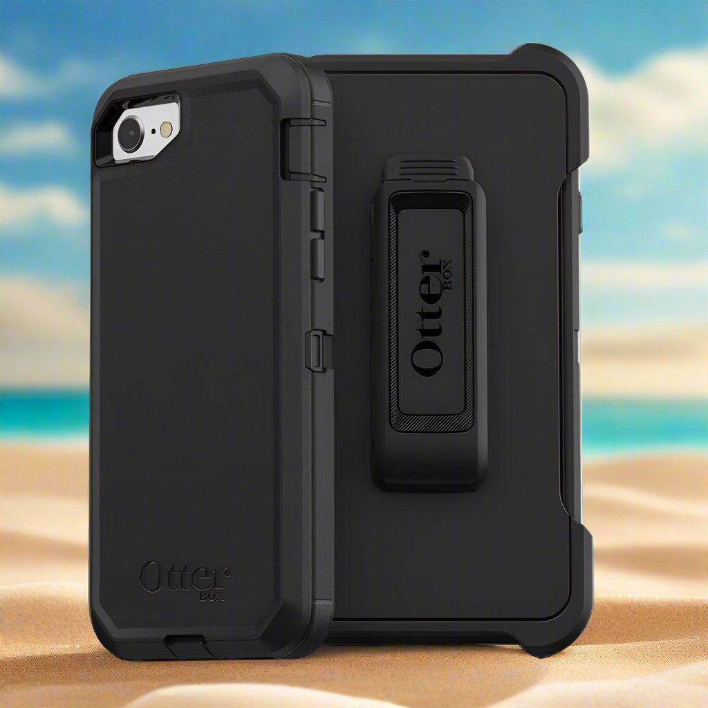 Estuche OtterBox Defender Series para iPhone 7/8/SE (2da generación - 2020) (NO PLUS) 77-56603 Negro