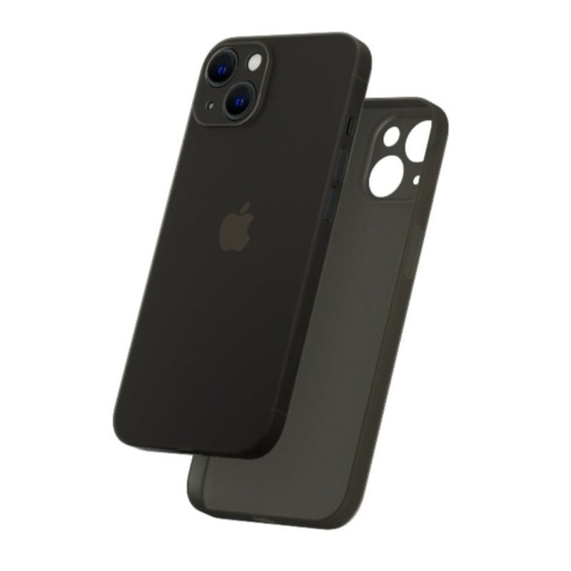 Funda iPhone 13 Mini silicona (gris) 
