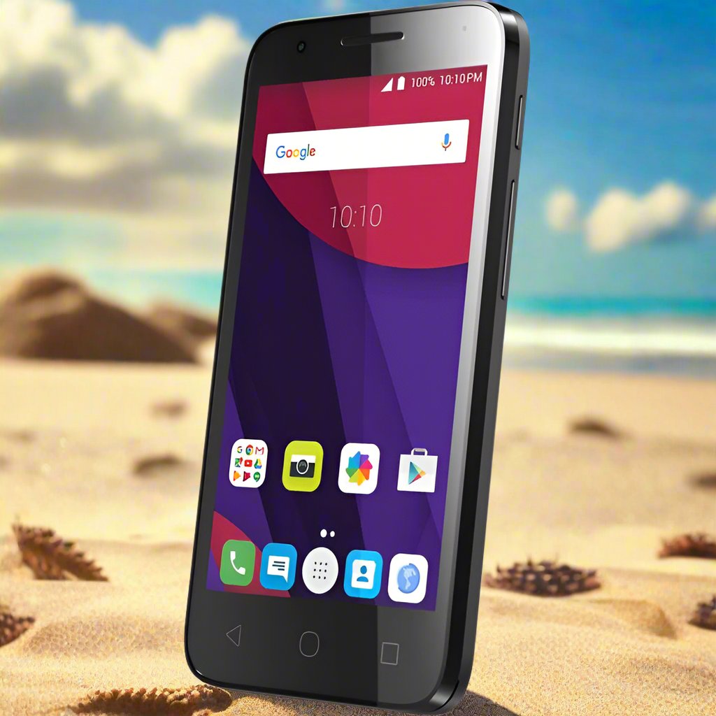 Alcatel Pixi 4 Koodoo Smartphone Prépayé Noir