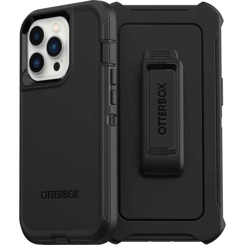 Coque iPhone 13 Pro Defender Series d'OtterBox - Noire