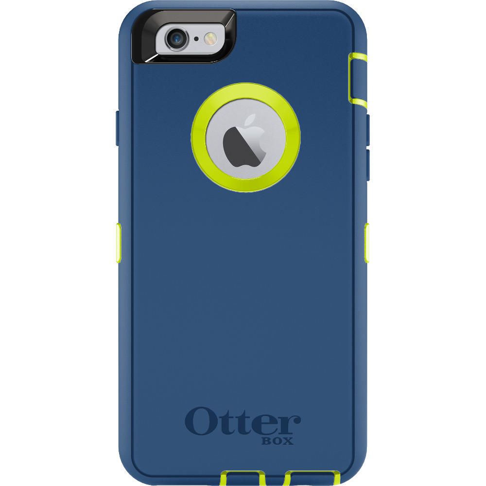 OtterBox iPhone 6/6s ONLY Case - Electric Indigo (Citron / Deep Water)